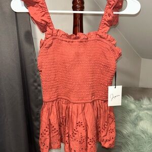 Medium Red/Orange Tank *NWT*